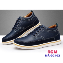 Giày da tăng chiều cao nam - GC102